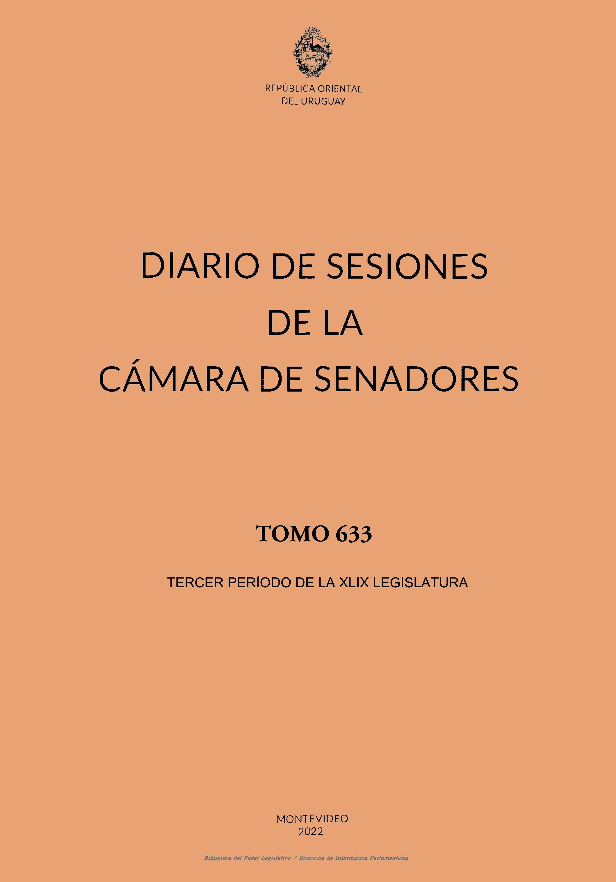 DIARIO DE SESIONES DE LA CAMARA DE SENADORES del 28/12/2022